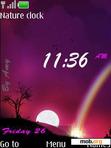 Download mobile theme Amy's Clock