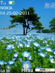 Download mobile theme Blue Nature