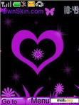 Download mobile theme purple heart