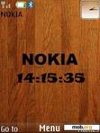 Download mobile theme Nokia Clock