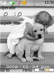 Download mobile theme Child pet