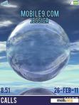 Download mobile theme blue morning sphere