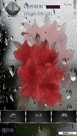 Download mobile theme rain flower