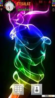 Download mobile theme Colourful Smoke