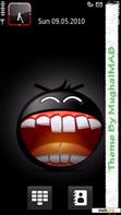 Download mobile theme Black Smiley