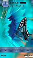 Download mobile theme butterfly blue