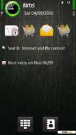 Download mobile theme leather black