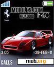 Download mobile theme Ferrari F40