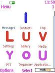 Download mobile theme i luv you