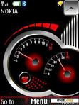 Download mobile theme Speedometer Clock