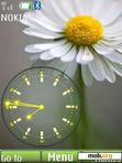 Download mobile theme Flower Clock