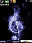 Download mobile theme Fire Music Key By ACAPELLA