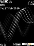 Скачать тему Sound Wave Black