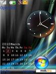 Скачать тему clock n calender