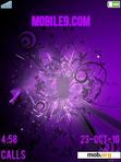 Download mobile theme Abstract Purple Power