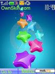 Download mobile theme stars and blue