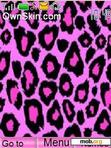 Download mobile theme pink animal print