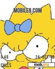 Download mobile theme Simpsons