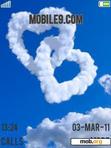 Download mobile theme Cloud Hearts