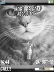 Download mobile theme Grey Cat