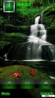 Download mobile theme nature waterfall