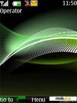 Download mobile theme Green Swirl By ACAPELLA