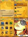 Download mobile theme fashion girl