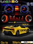 Download mobile theme animated car