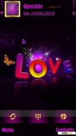 Download mobile theme love color