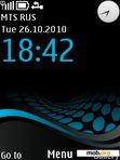 Download mobile theme Cool Blue