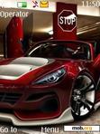 Download mobile theme Auto Red Car