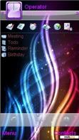 Download mobile theme Abstract Flame
