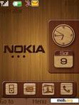 Download mobile theme Nokia Wood Touch