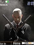 Download mobile theme Hitman animated