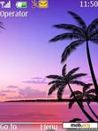 Download mobile theme Purple Evening