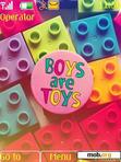 Скачать тему boys are toys