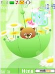 Download mobile theme swf cute