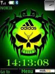 Download mobile theme Adidas Clock