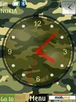 Скачать тему Green Clock