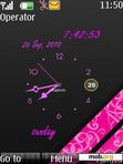 Download mobile theme dual clock