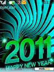 Download mobile theme New Year 2011