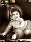 Download mobile theme Loard Krishna