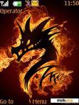 Download mobile theme FIRE DRAGON