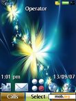 Download mobile theme blue abstract