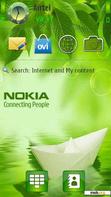 Download mobile theme Nokia Green