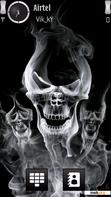 Download mobile theme Smoke Skull