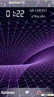 Download mobile theme Violet Fractal