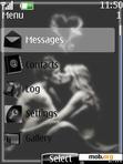 Download mobile theme Sweet Love