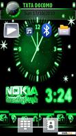 Download mobile theme Swf clock