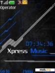 Download mobile theme blue xpressmusic arte